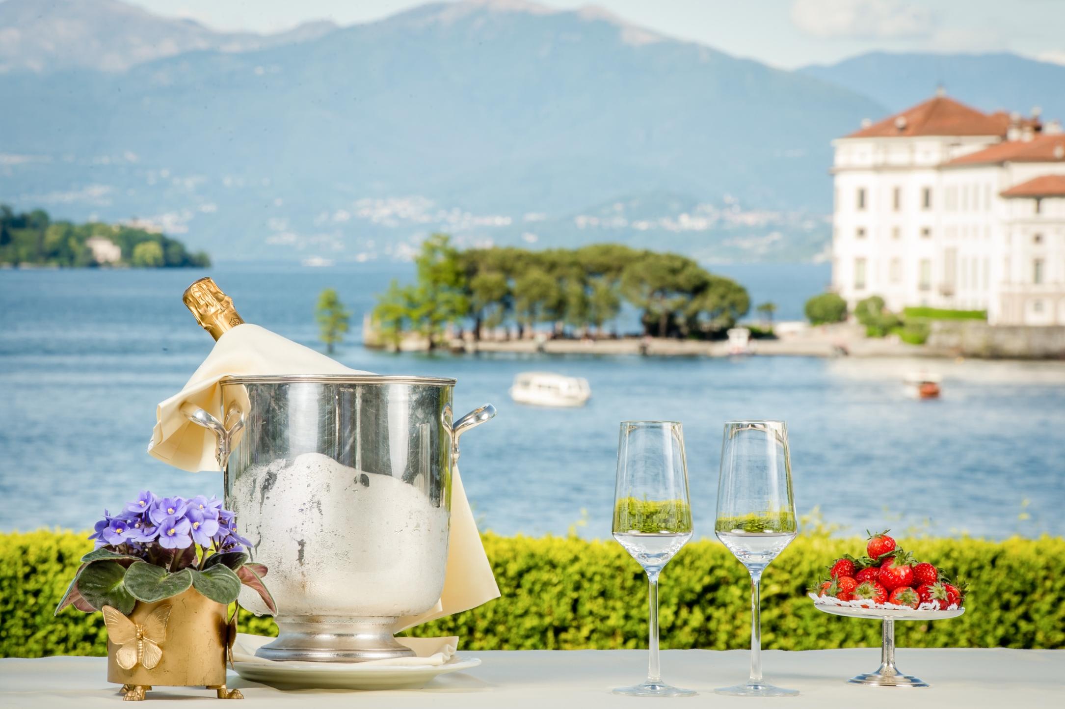 Hotel Villa E Palazzo Aminta Stresa Exterior foto